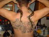 my tat and snake tattoo