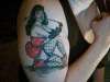 Betty Page tattoo