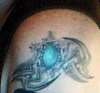 Dragons Eye Tribal tattoo