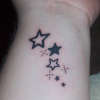 Shooting Star tattoo