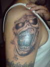 Eddie Maiden 3 tattoo