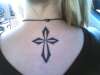 the cross tattoo