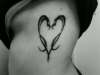 first tat - risk of love tattoo