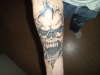 Skull tattoo