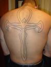 Ankh tattoo