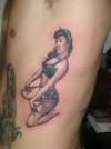 Bettie Page tattoo