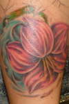 Flower and Water tattoo
