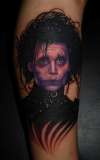 Edward Scissorhands tattoo