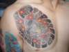 Japanese Hannya with Gaku tattoo
