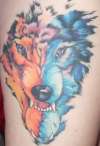 Norse Wolf tattoo