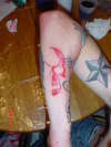RED SKULL tattoo