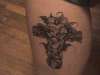 Cross of Heart tattoo