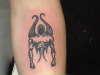 demon tattoo