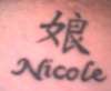 Nicole tattoo