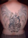 ANGEL/DEVIL/WINGS tattoo