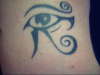 Eye of Horus tattoo