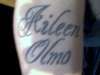 Aileen Olmo tattoo