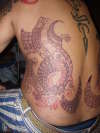 Labuyo Kong Sabong with Pangil Motif tattoo