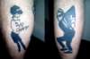 two tone tattoo