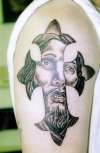 jesus cross tattoo