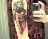 pulp horror sleeve tattoo