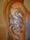 Dragon On Right Shoulder tattoo