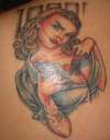 Pin Up Girl tattoo