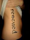 Rescued tattoo