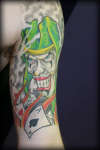 jester/cards tattoo
