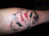 Dead man's Hand tattoo