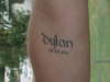 Dylan tattoo