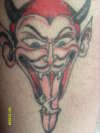 Porn Devil tattoo
