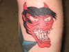 demon tattoo