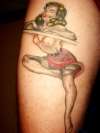 Lucy - Pinup tattoo