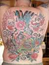 Japanese back piece nearly finished ! tattoo