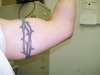 Jesus thorn armband tattoo