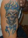 Skull tattoo