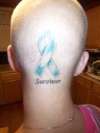 I  Survived Ovarian Cancer tattoo