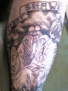 neptune--close up view (couldnt fit all of it in the pic) tattoo