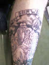 neptune--unfinished one session to go tattoo