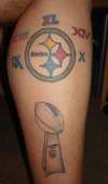 Steelers tattoo