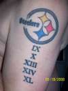 steeler tat tattoo