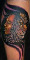 Bob Marley/ Lion Tattoo