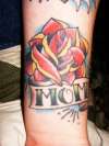 mom flower tattoo