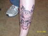 My Dudes skull redone tattoo