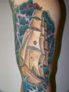 Ship tattoo