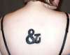 ampersand tattoo
