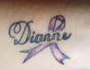 Healed tattoo