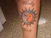 My calf tattoo