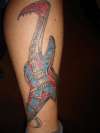 Dimebag Darrell Dixie Rebel tattoo